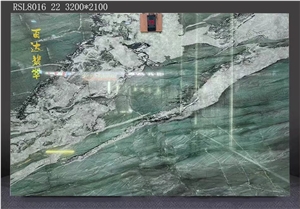 Green Quartzite With White Veins Color Good Color