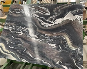 Italy Stone Cipollino Ondulato Marmo Purple Marble Slabs
