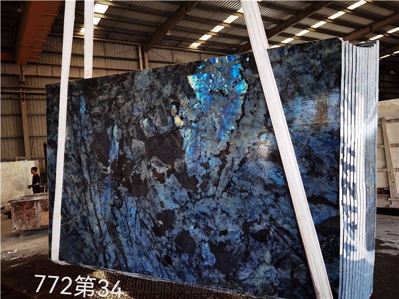 Labradorite Blue Granite Slab&Tiles For Project