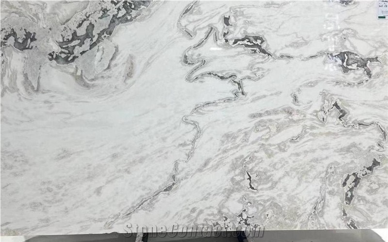 Natural Stone Fendi White Marble Slab&Tiles For Project