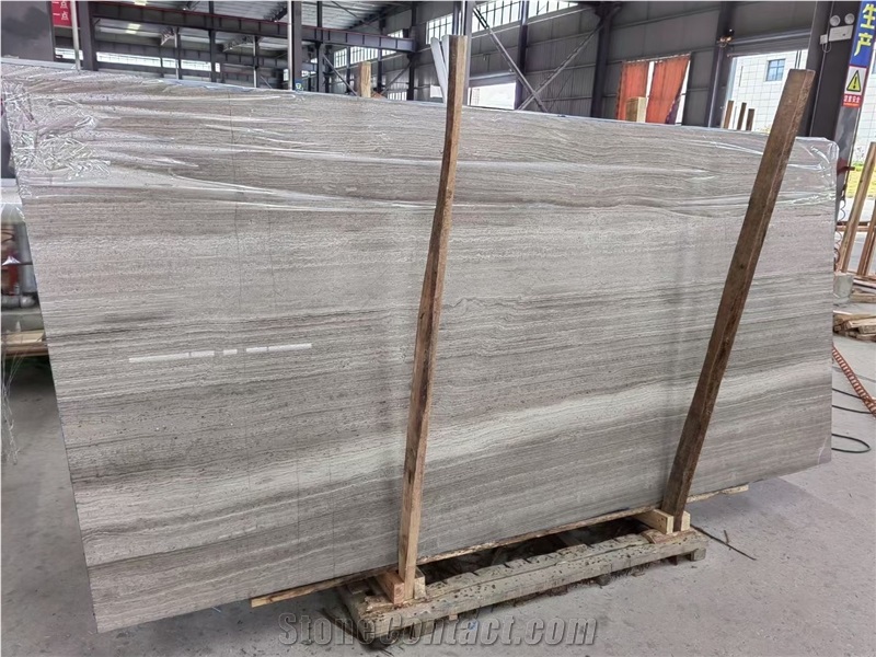 New Arrival Ash Wood Marble Slab&Tiles For Project