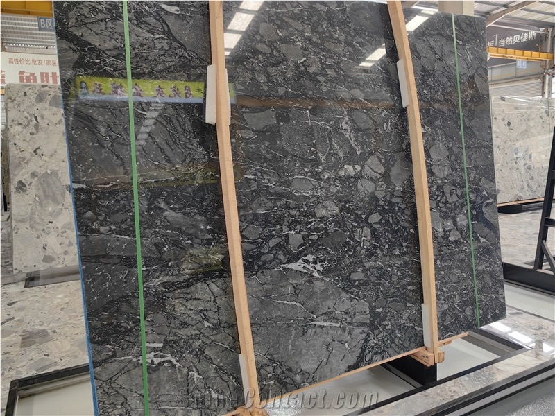 New Arrival Bvlgari Black Marble For Hotel Project