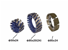 Sintered&Electroplated Milling Wheel For CNC Machine