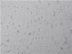White Chip Quartz, Engineered Stone