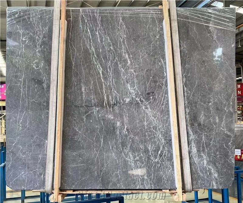 Cambodian Castle Grey Marble