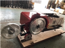 Automatic 18.5Kw/22Kw Portable Trimming Wire Stone Saw Machine