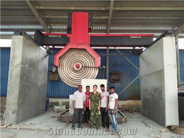 TJJB-2500-4D Giant Disc Bridge Type Granite Block Cutting Machine