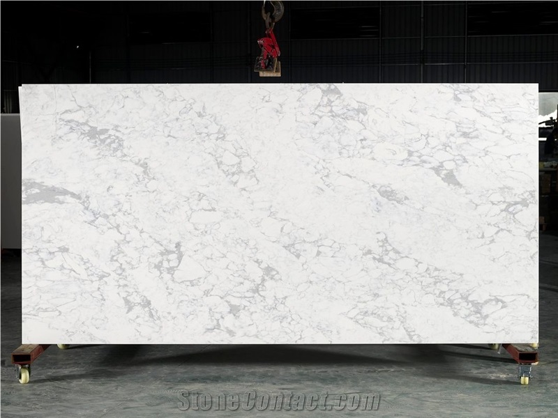 Artificial Stone Carrara Quartz Slab