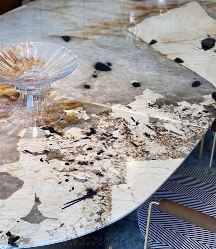 Patagonia Granite Stone Dining Table