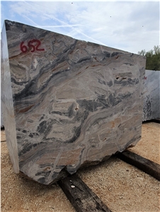 Arabescato Orobico Rosso Marble Blocks - 652