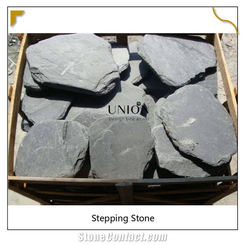 Random Stone Slate Paving Garden Sidewalk Stepping Stones