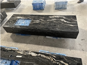 Cosmic Black Granite Countertop