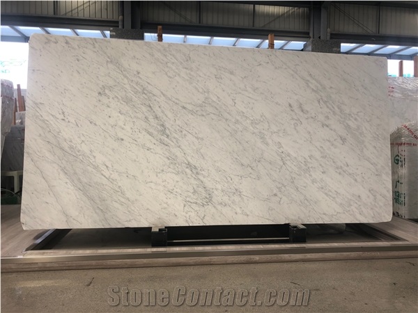 Italy Bianco Carrara Marble Slabs For Wall &Floor