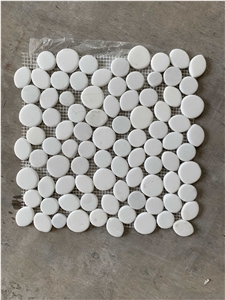 Natural Stone Pebbles Mosaic Wall & Floor Tile