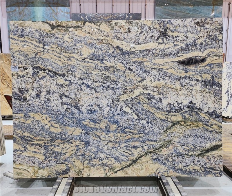 Deep Blue Sea Granite Slab