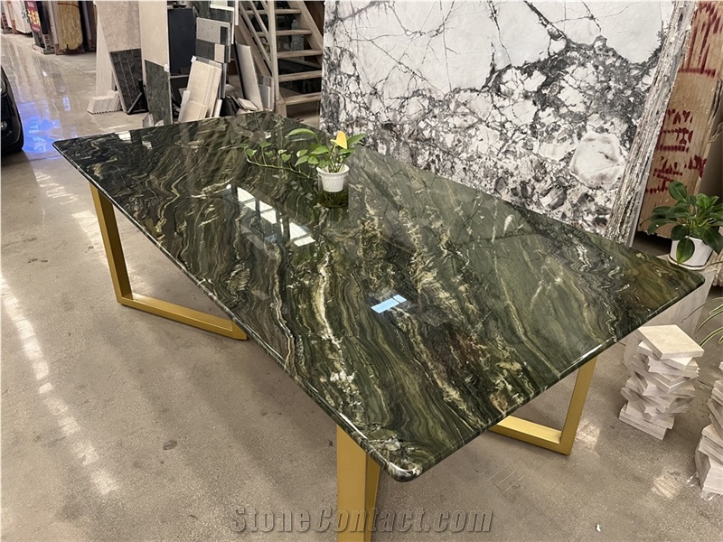 Emerald Wave Quartzite Slabs