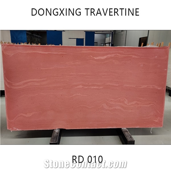 RD010 Red Cave Eco-Friendly Artificial Travertine Stone