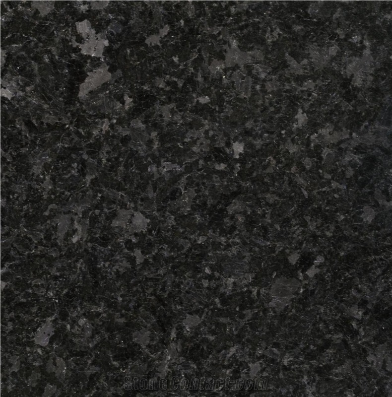 Angola Black Granite Slabs Tiles
