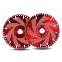 Multi-Purpose Vacuum Brazed Red Point Metal Circular Blade