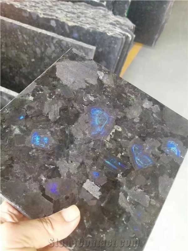Galactic Blue Granite Slabs Tiles Ukraine Stone