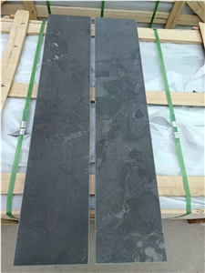 China Blue Limestone Honed Tiles