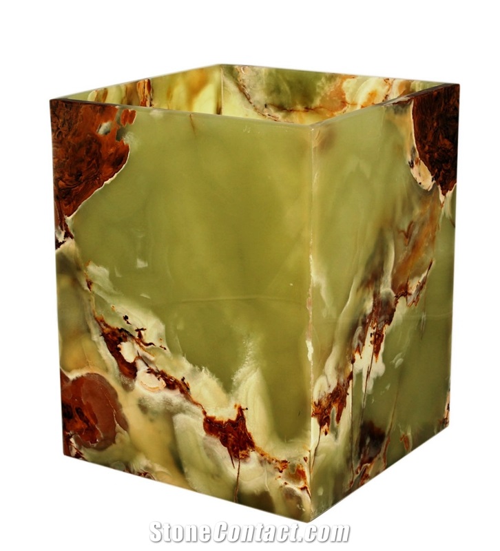 Green Onyx Natural Stone Bathroom Sets