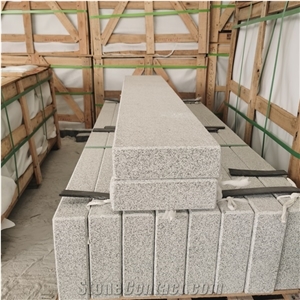 Cheap Grey New G603 Granite Flamed Stone Steps&Stair