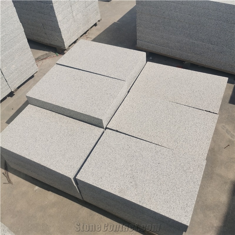 Cheap New G603 Light Grey Granite Paving And Stepping Stone