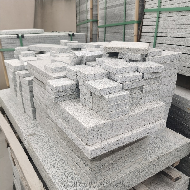 Cheap White Granite G603 Cubes, Cobblestone Paving Stone