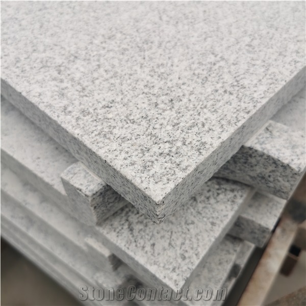Cheap Wuhan New G603 Granite Light Grey Cut To Size Tiles