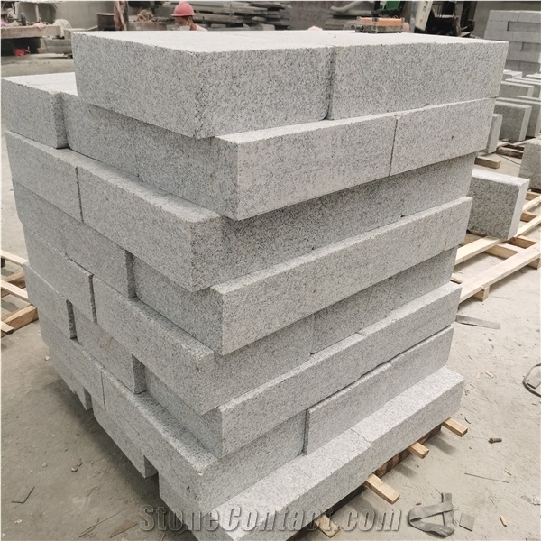 China New G603 Granite Sesame White Kerb Stones Best Price