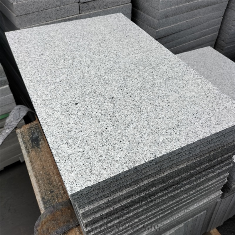 G603 Hubei New Pangdang Light Granite Flamed Tiles