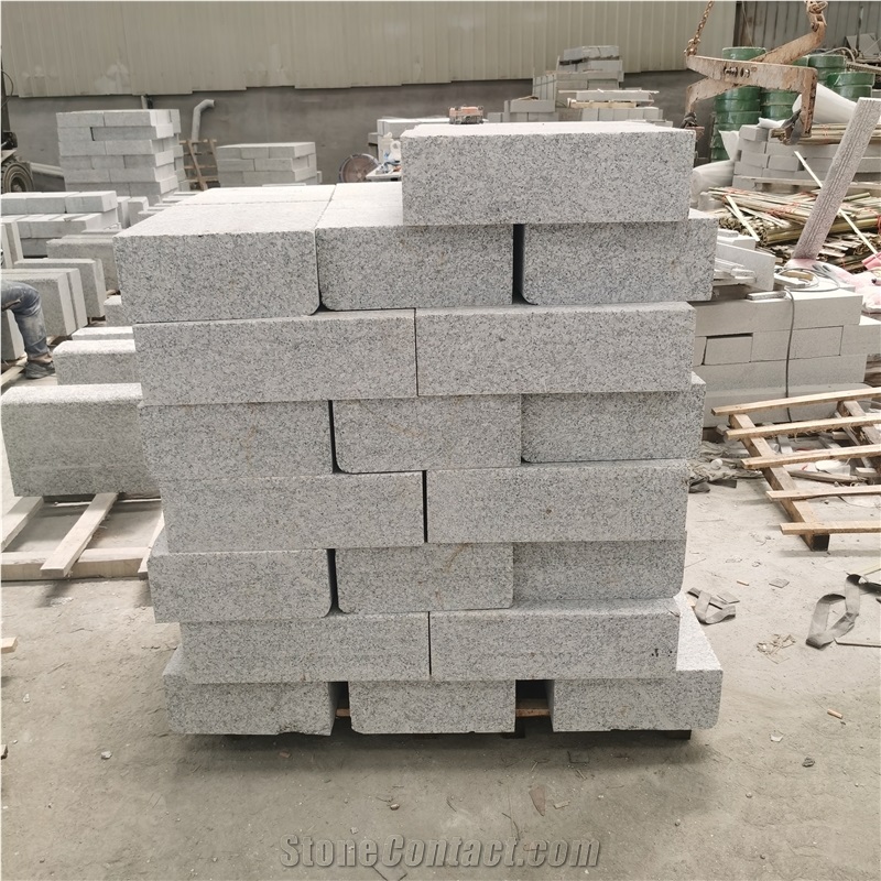High Quality Padang White G603 Granite Side Stone/Road Kerbs