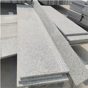 Light Grey New G603 Granite Polished Steps/Risers For Sell