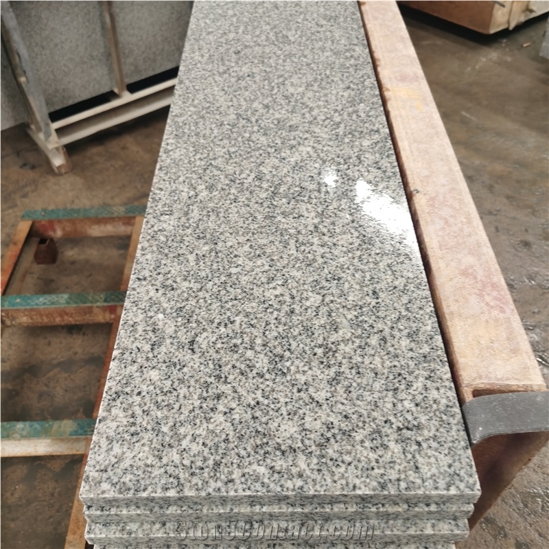 Light Grey New G603 Granite Polished Steps/Risers For Sell