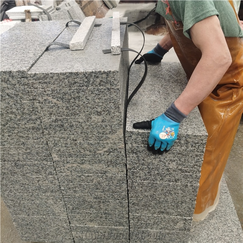 New Granite G603 Polished Grey Granite Stair&Stepping Tiles