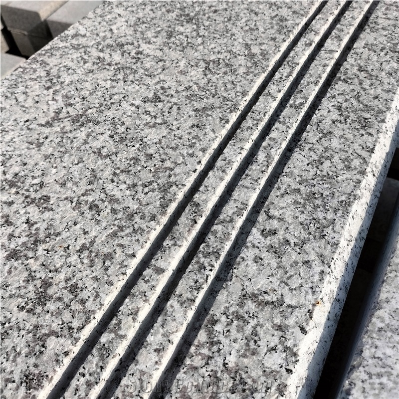 New Padang Light Granite 603 Steps And Risers With Anti-Slip