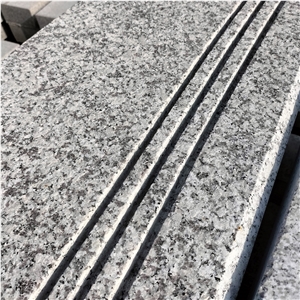 New Padang Light Granite 603 Steps And Risers With Anti-Slip