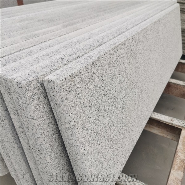 Quarry Direct Grey Color New G603 Granite Flame Garden Steps