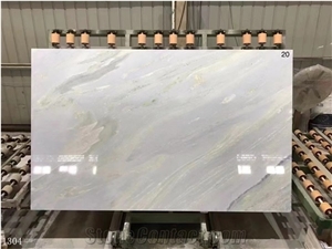 Brazil Azul Caribe Blue Standard Slabs For Interior Design