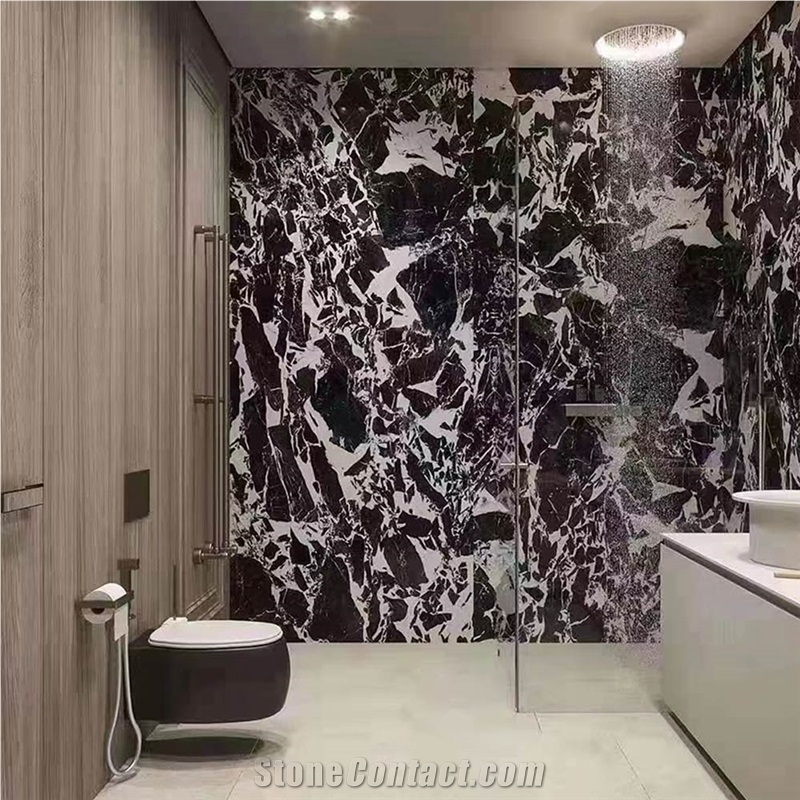 Black And White Petit Antique Black For Bathroom Tiles