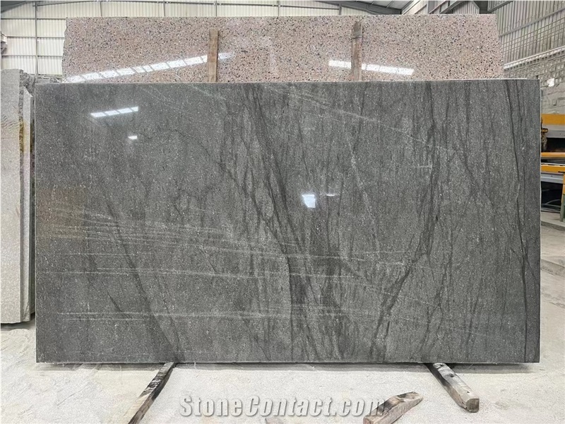 Cheap Price Natural Granite Galaxy Gray Granite Slabs