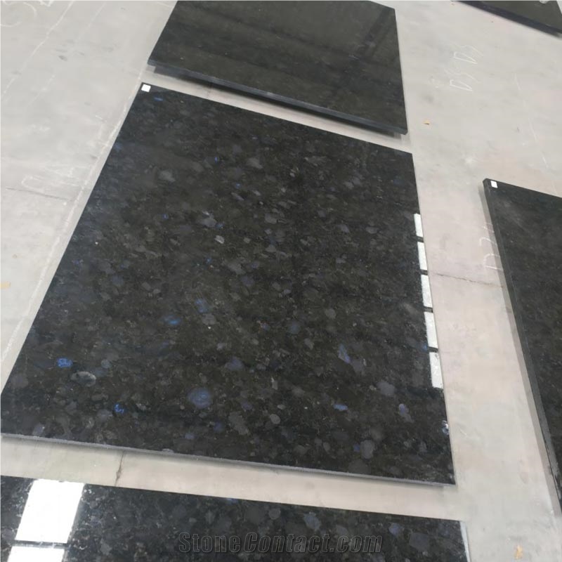 Galactic Blue Polished Stone Granite Tiles For Exterior Pool