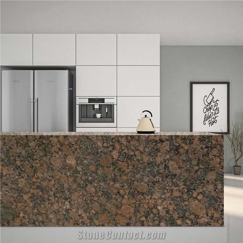 GOLDTOP OEM/ODM Best Quality Baltic Brown Ed Granite Kerbs
