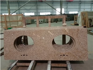 GOLDTOP OEM/ODM G350 Granite Double Sink Countertops