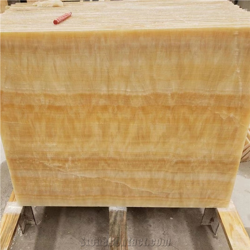 GOLDTOP OEM/ODM Honey Onyx Polished Slabs