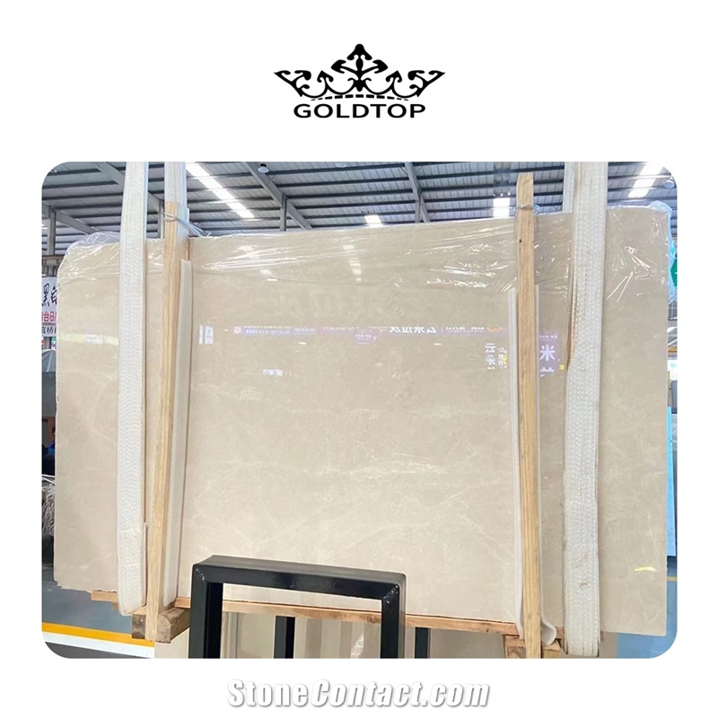 GOLDTOP OEM/ODM Marmer Crema Uno Marble Decor Panel
