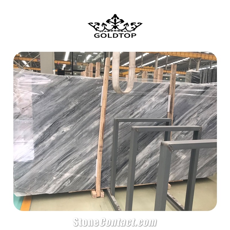 GREY POLISHED STONE MARBLE SLABS NATURAL TILES MARBLE