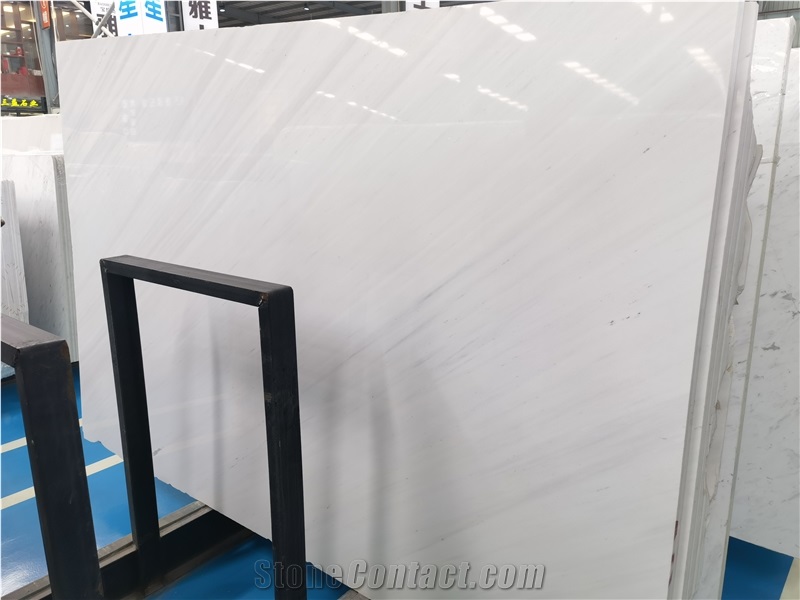 High Quality With Modern Style Sivec White Marble Slabs