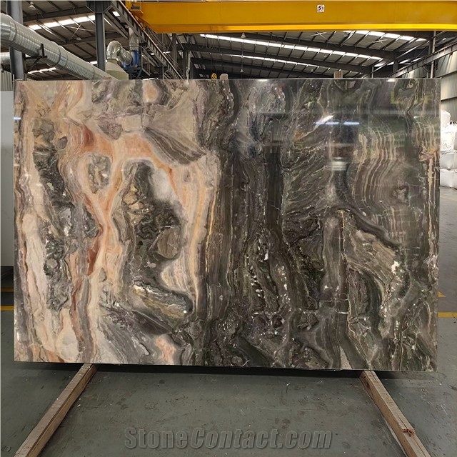 Hot Sales Venice Brown Marble Slab For Flooring Wall Tile
